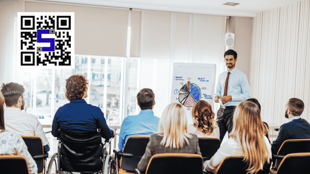 Image of a Professional Training course with Lifetag QR Code