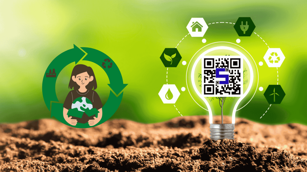 Sustainability with Lifetags QR Code